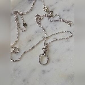 Pandora Knotted Heart Necklace